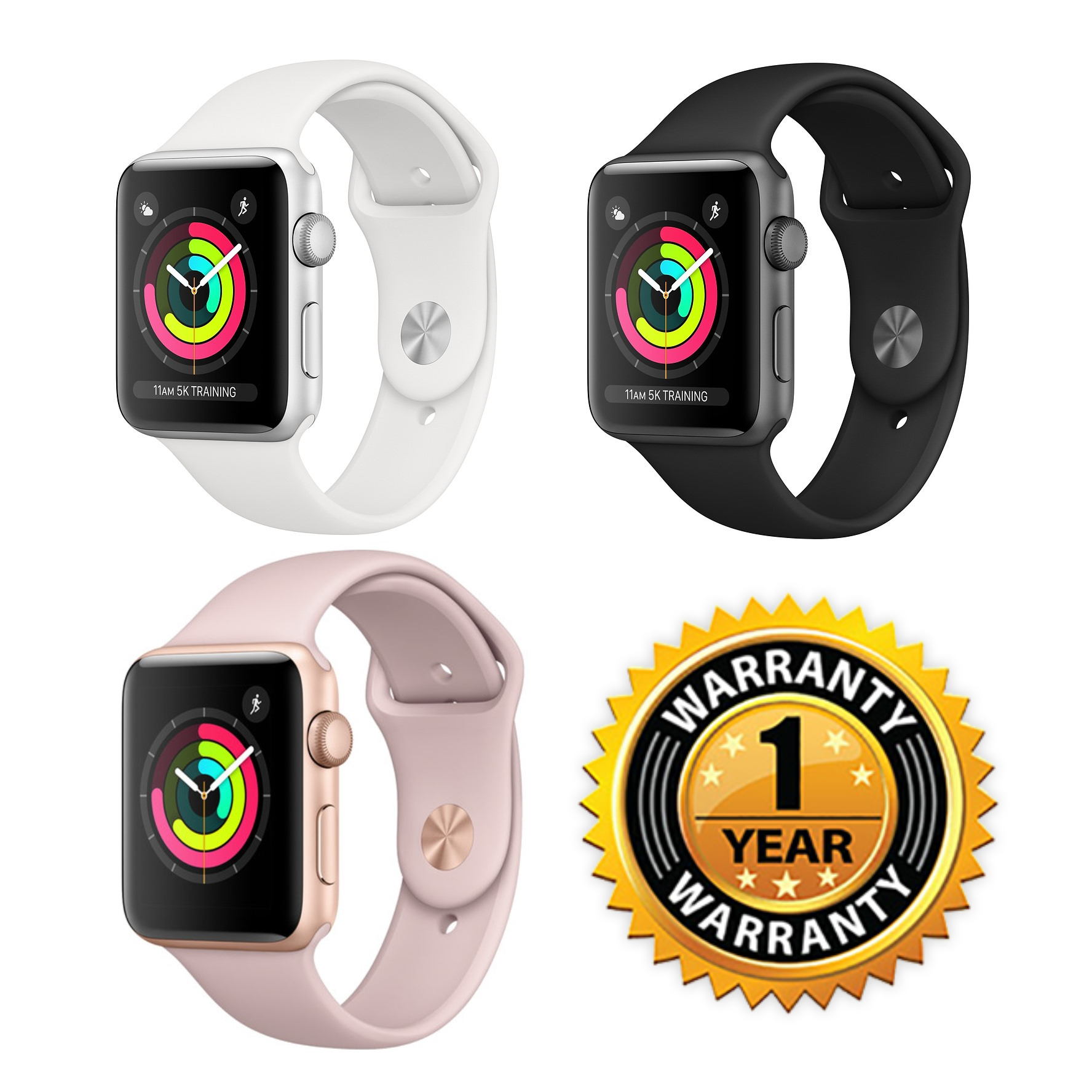 apple watch aluminum case sport
