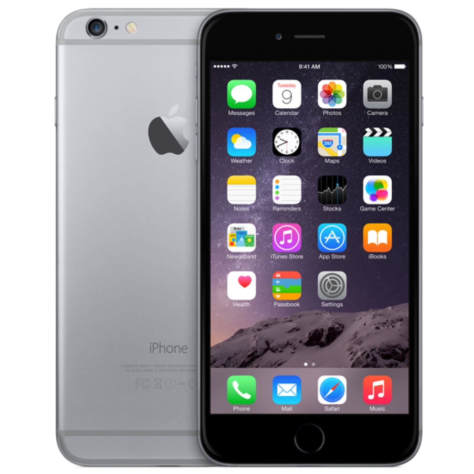 Apple Iphone 6 Plus 16Gb Factory Unlocked Gsm 4G Lte Smartphone, Space Gray (Certified Refurbished) (712201431759)