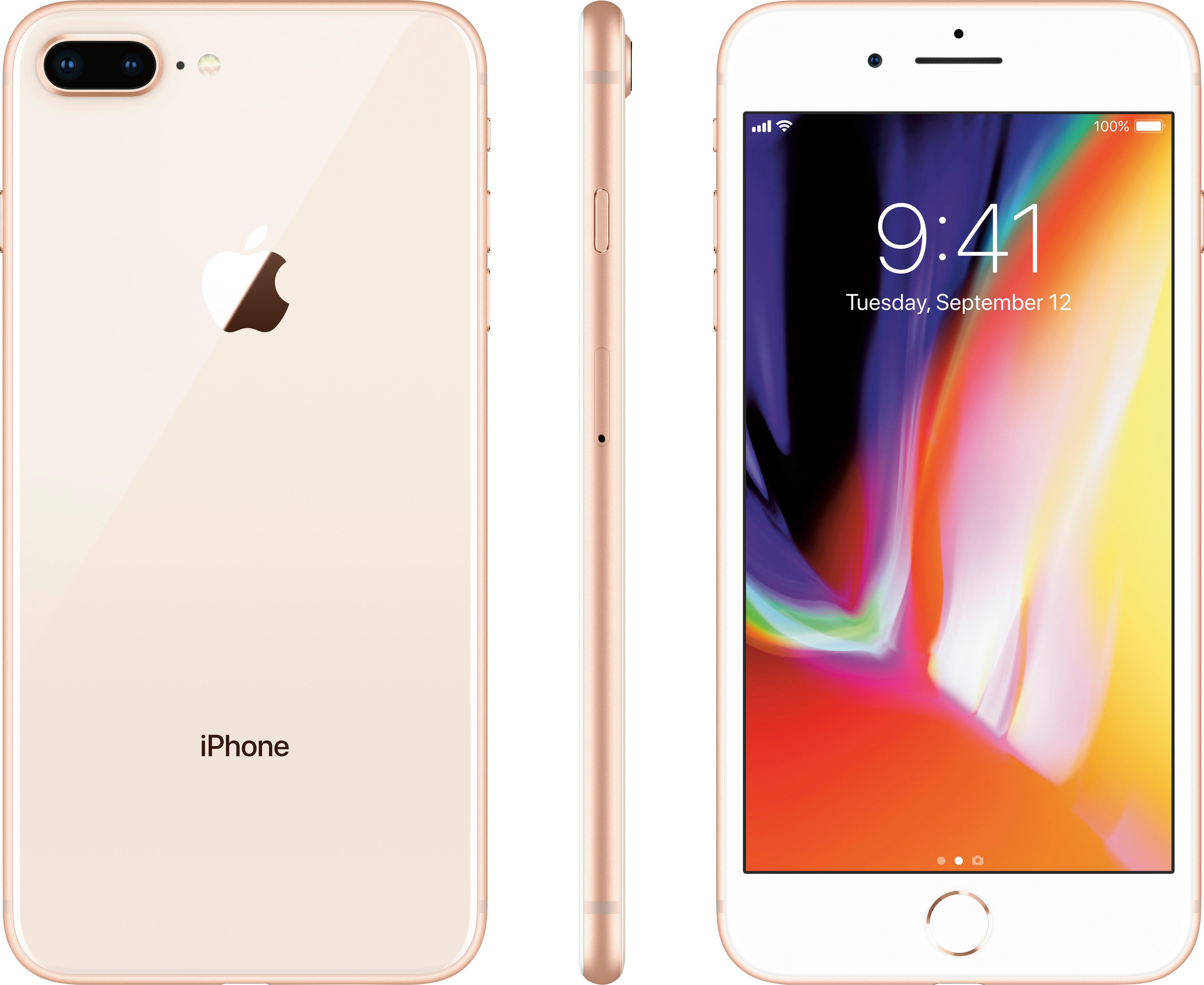 Apple iPhone 8 Plus - 256GB - All Colors (Factory GSM Unlocked AT&T / T ...