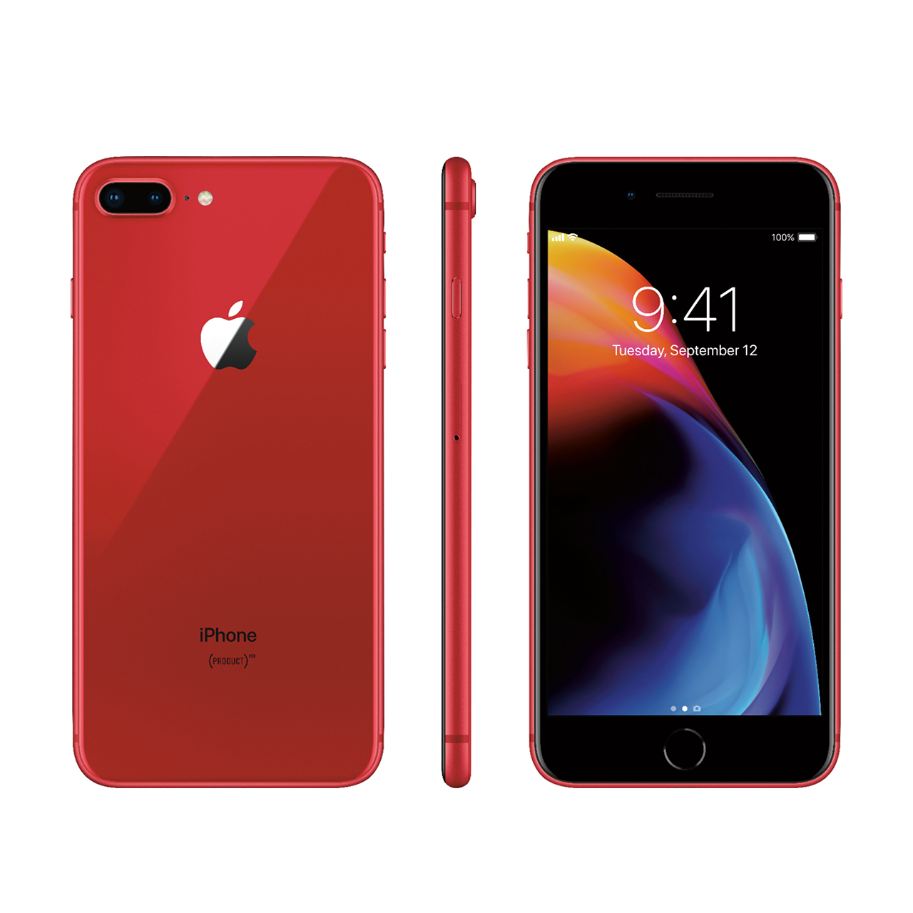 Apple iPhone 8 Plus A1864 64GB Red Fully Unlocked (GSM / CDMA ...